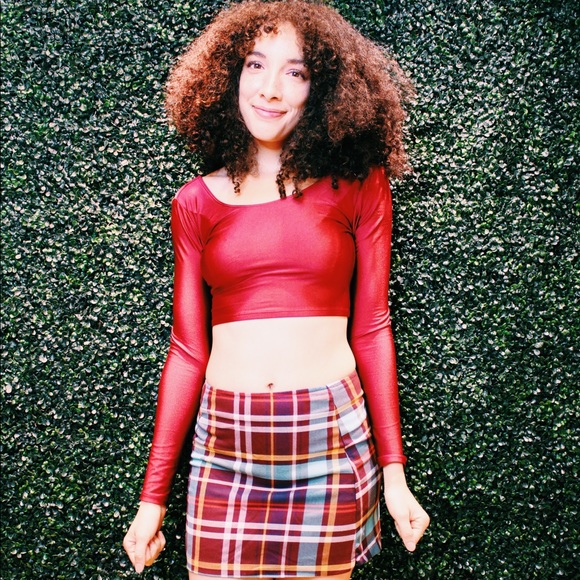 Forever 21 Tops - Maroon Crop Top
